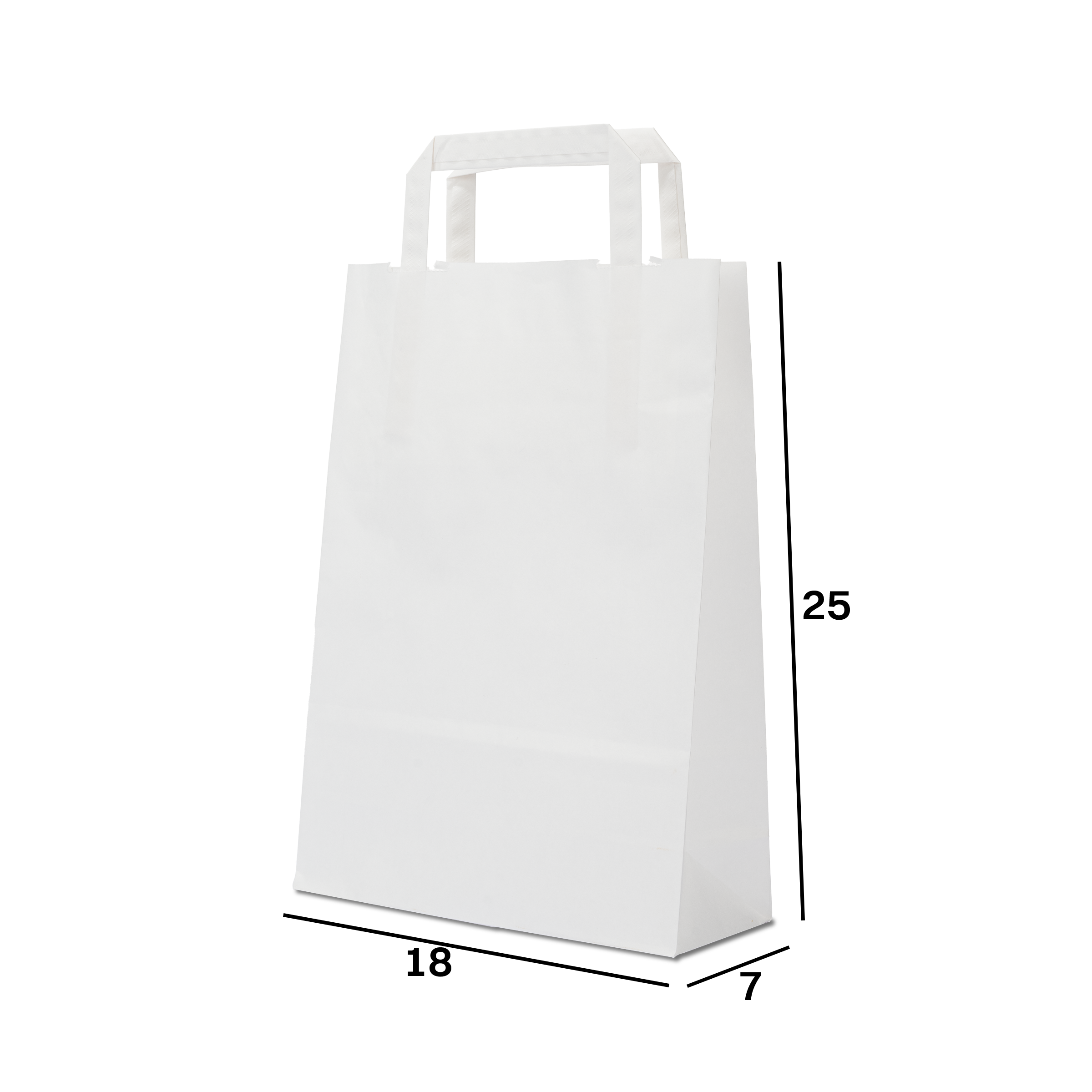 Shopper in carta bianco Linea Farmacia- Printcentral - - -