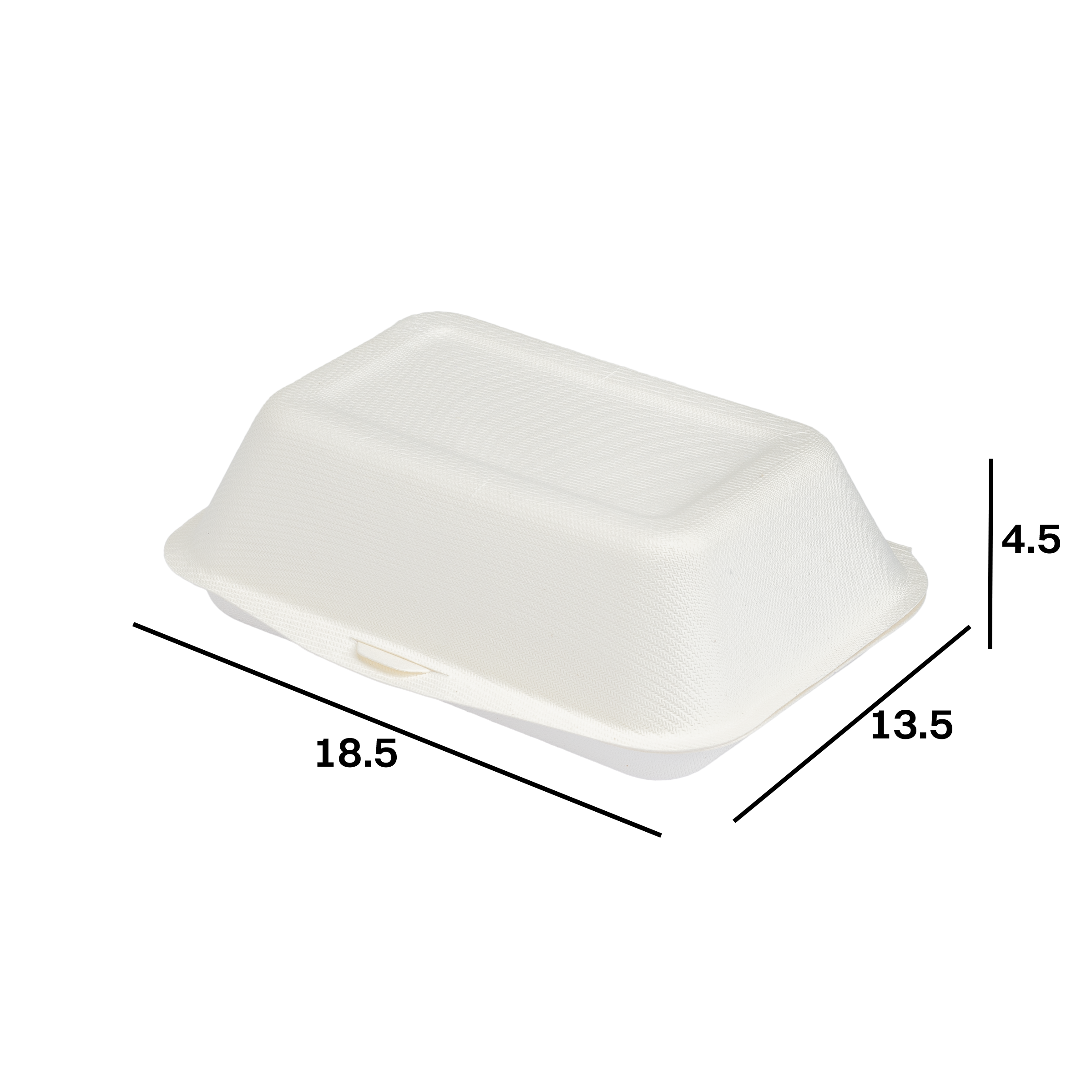 Contenitori polpa di cellulosa bianco- Printcentral - - -