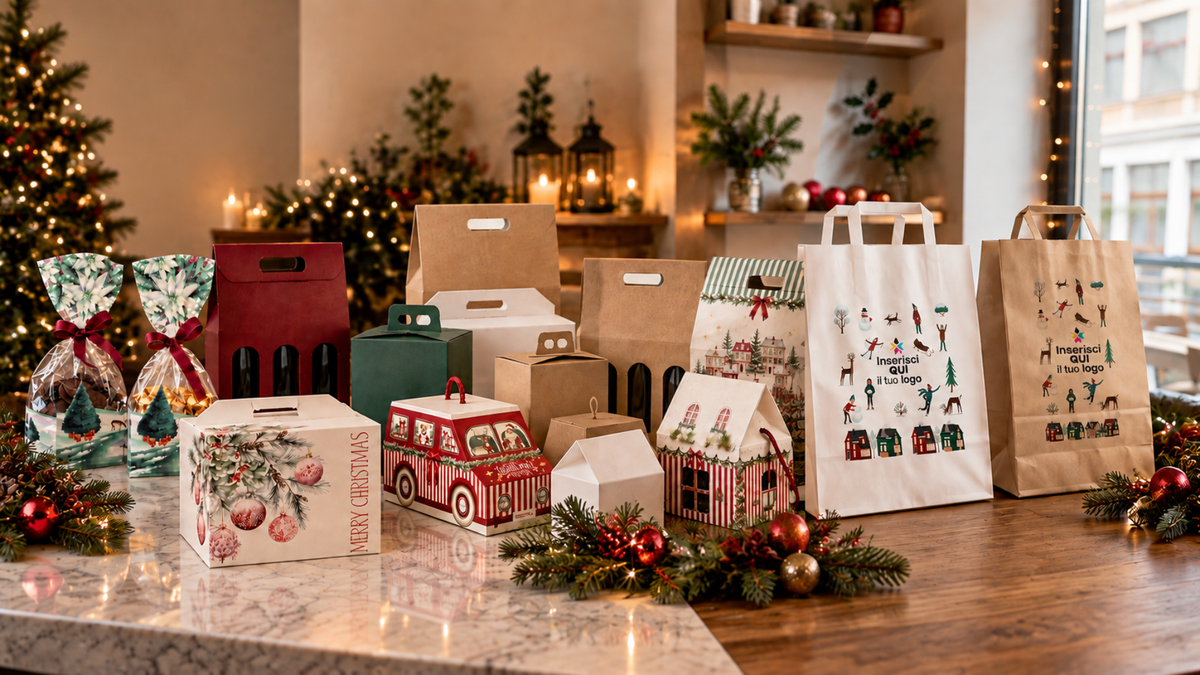 Preparati al Natale: Anticipa le Feste con il Packaging Personalizzato per Ristoranti e Pizzerie