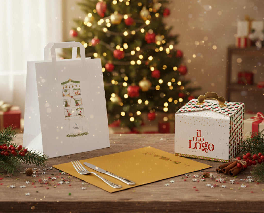 Packaging Natale Personalizzato: un regalo che fa branding