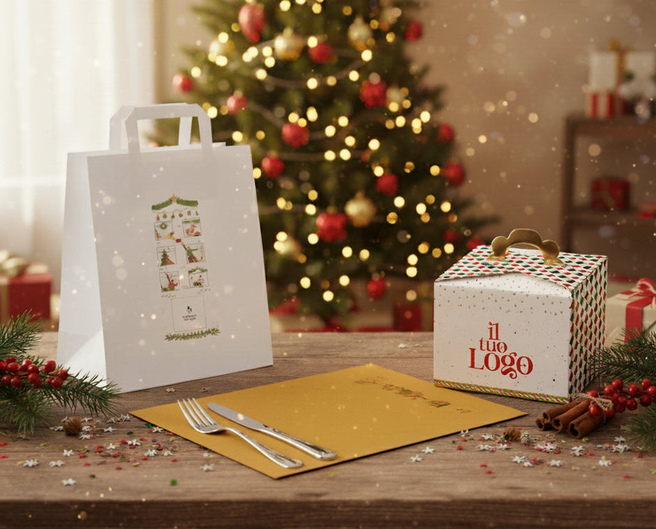 Packaging Natale Personalizzato: un regalo che fa branding