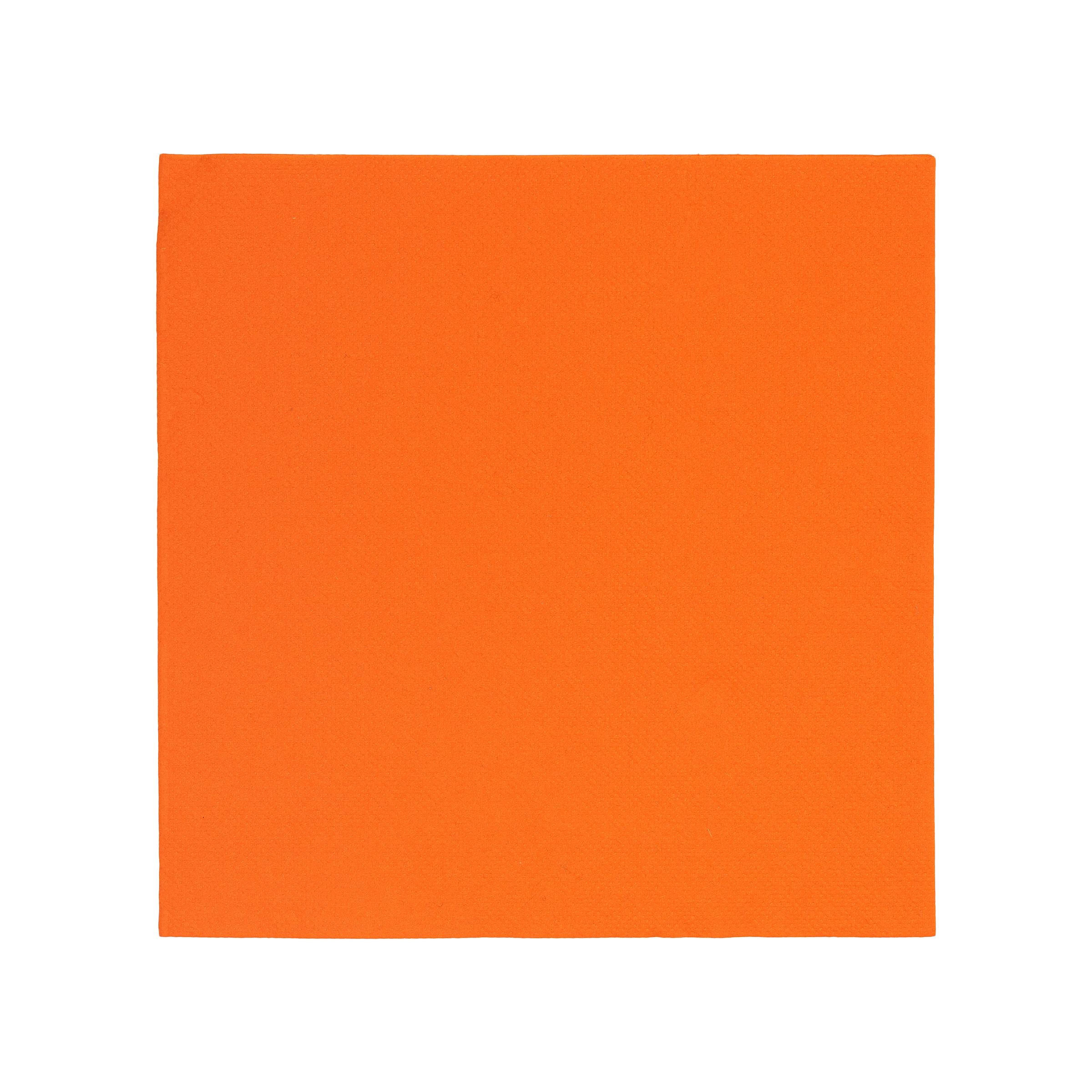 Tovaglioli microincollati fondo pieno arancio- Printcentral - - -