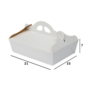 Scatole porta paste Automontanti bianco naturale- Printcentral - - -