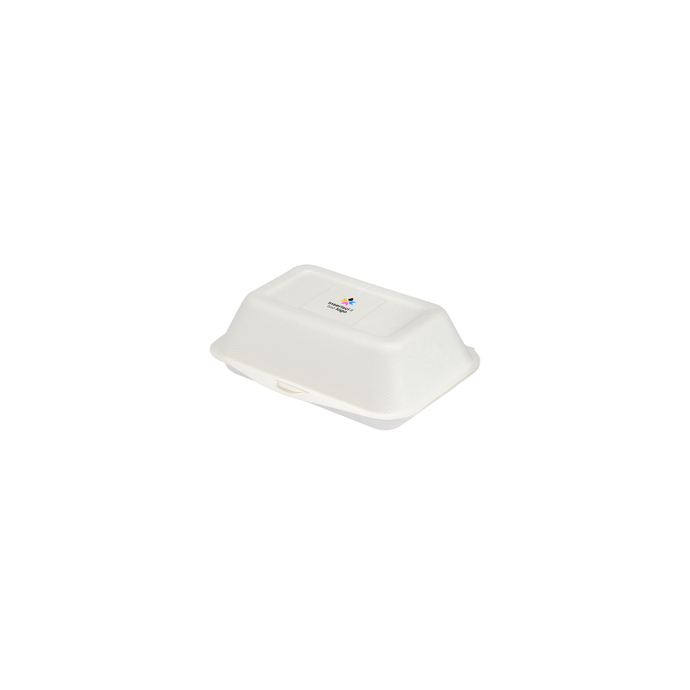 Contenitori polpa di cellulosa bianco- Printcentral - - -