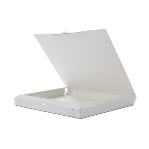 Scatola bianca porta pizza 32,5x32,5x3cm- Printcentral - - -