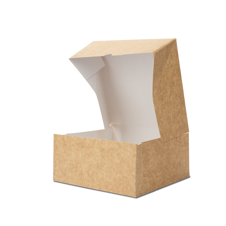 Scatole porta torta Francesi avana- Printcentral - - -