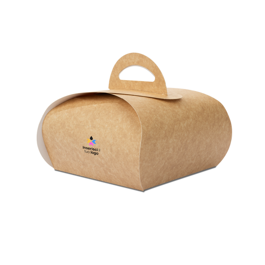 Scatole porta torta Petalo avana- Printcentral - - -