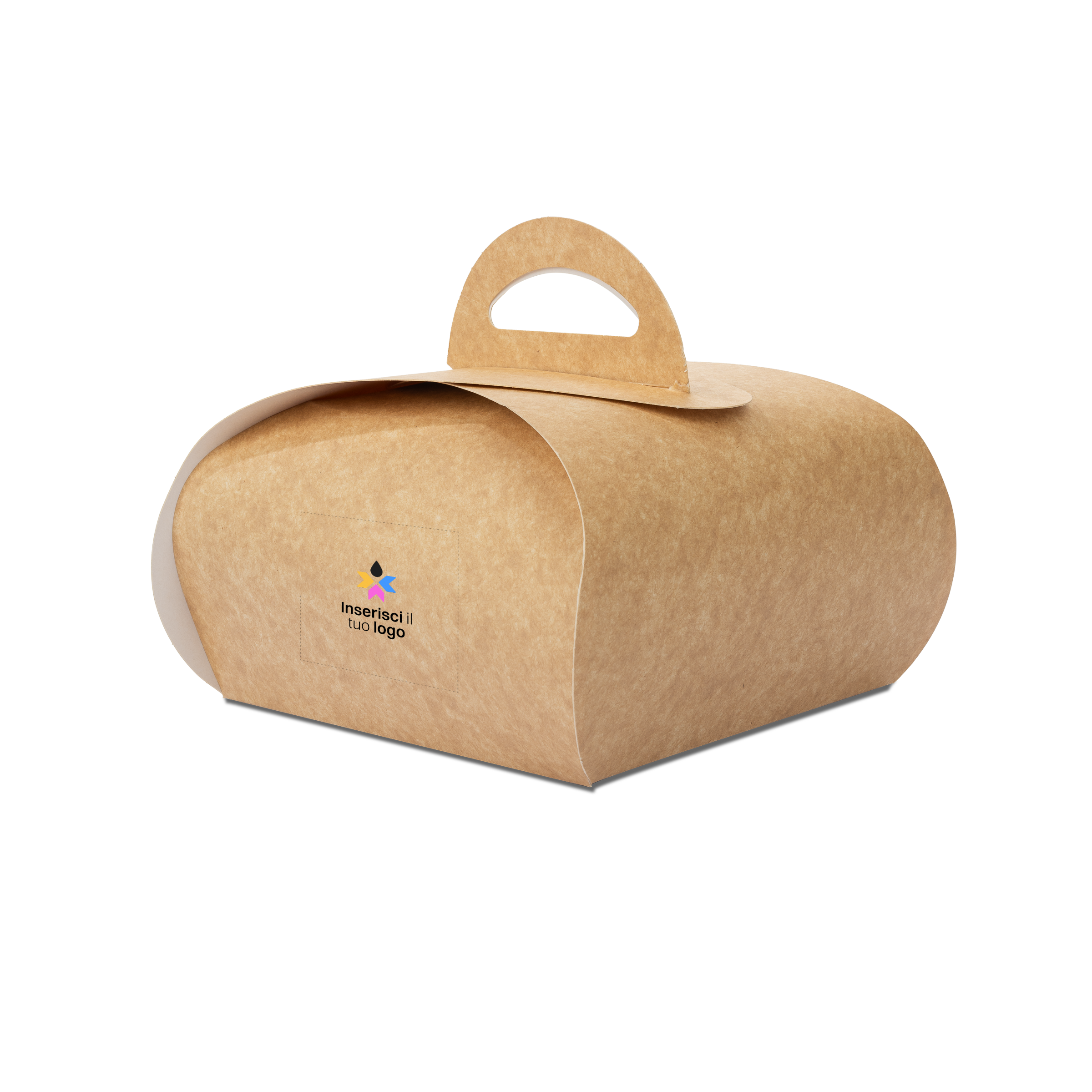 Scatole porta torta Petalo avana- Printcentral - - -
