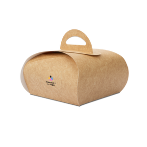 Scatole porta torta Petalo avana- Printcentral - - -