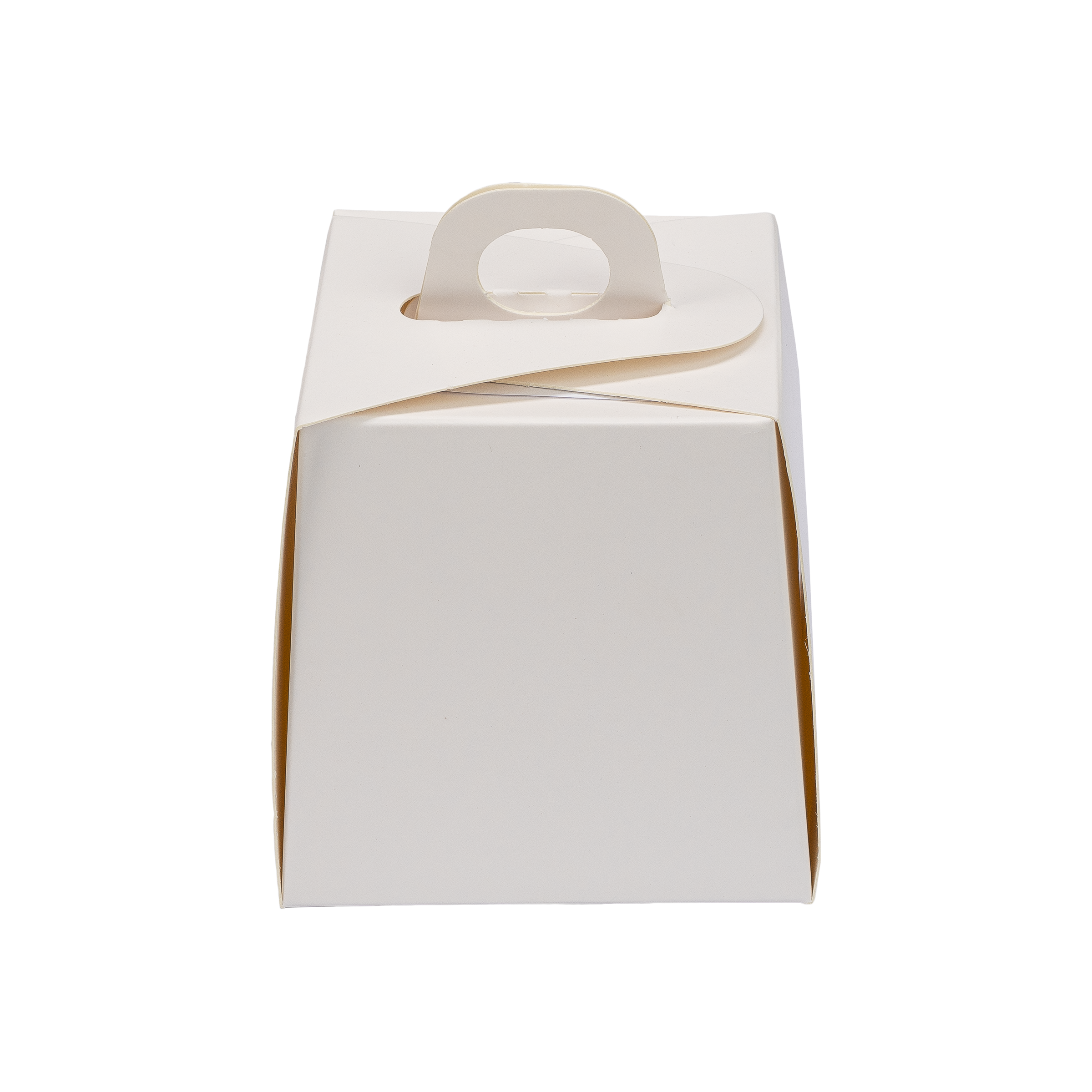 Scatole porta torta Monoporzione bianco naturale- Printcentral - - -