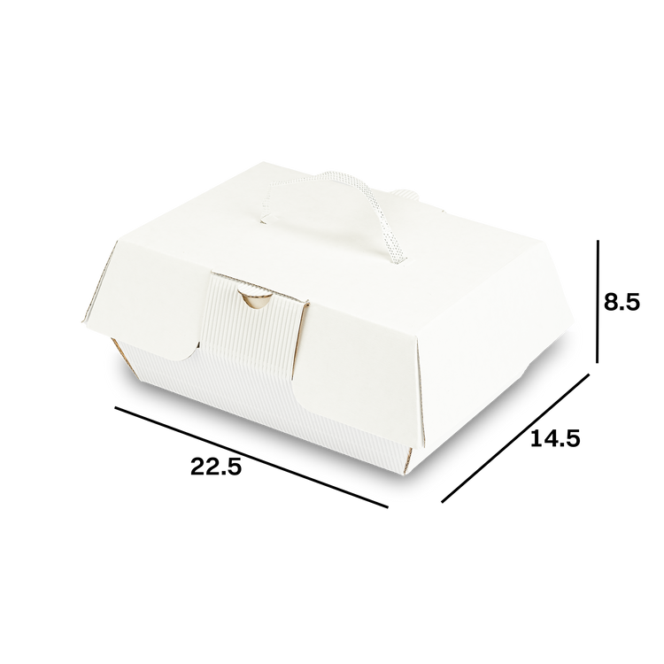 Scatole porta paste Cake Bag bianco- Printcentral - - -