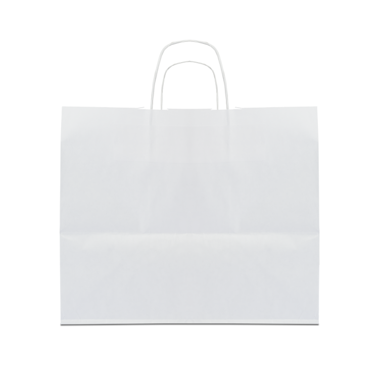 Shopper in carta Elegance Take away bianco- Printcentral - - -