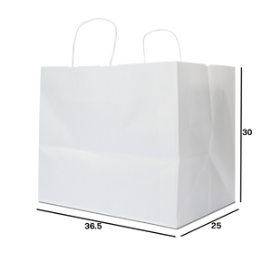Shopper in carta Elegance Take away bianco- Printcentral - - -