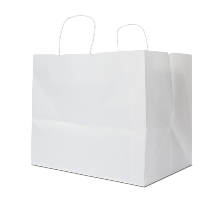 Shopper in carta Elegance Take away bianco- Printcentral - - -