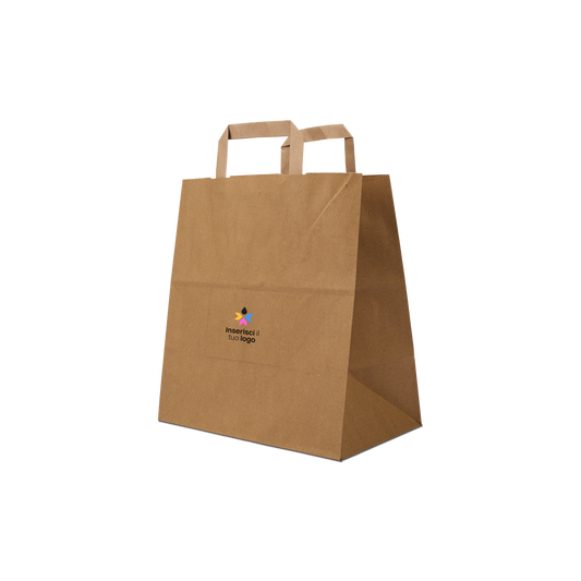 Shopper in carta Basic Take away avana- Printcentral - - -