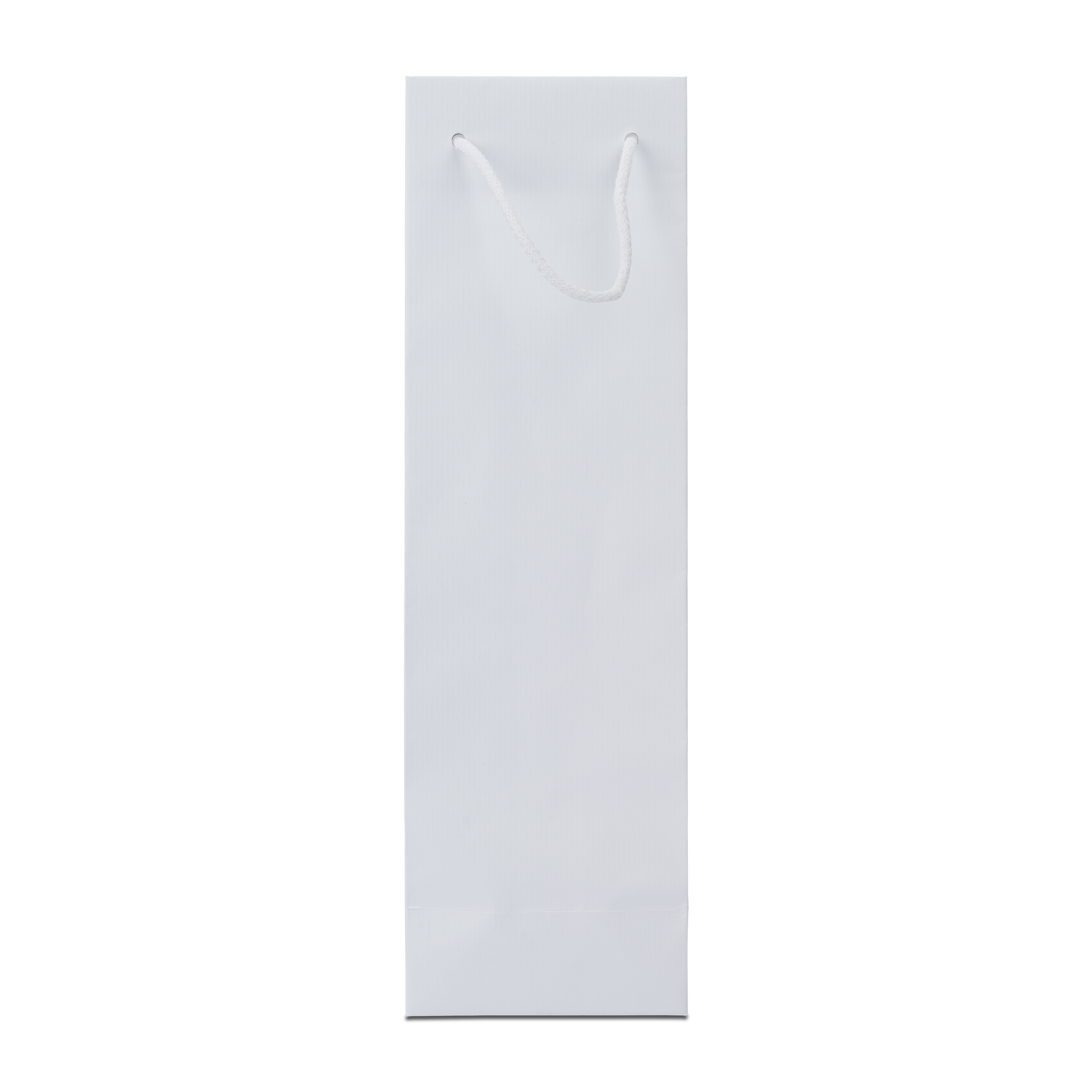 Shopper in carta Portabottiglia Lux sealing bianco- Printcentral - - -