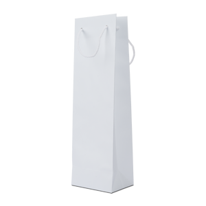 Shopper in carta Portabottiglia Lux sealing bianco- Printcentral - - -