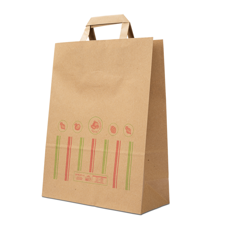 Shopper in carta Foodbag Frutta e verdura avana- Printcentral - - -