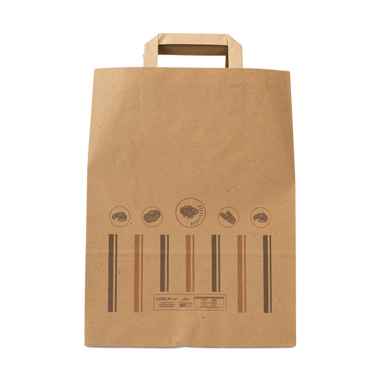 Shopper in carta Foodbag Panetteria avana- Printcentral - - -