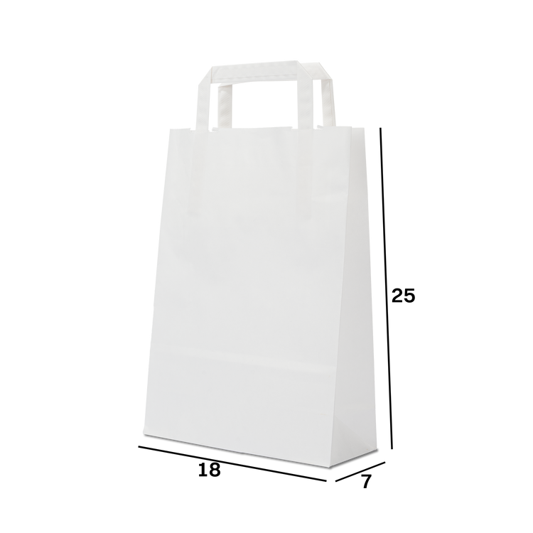 Shopper in carta bianco Linea Farmacia- Printcentral - - -