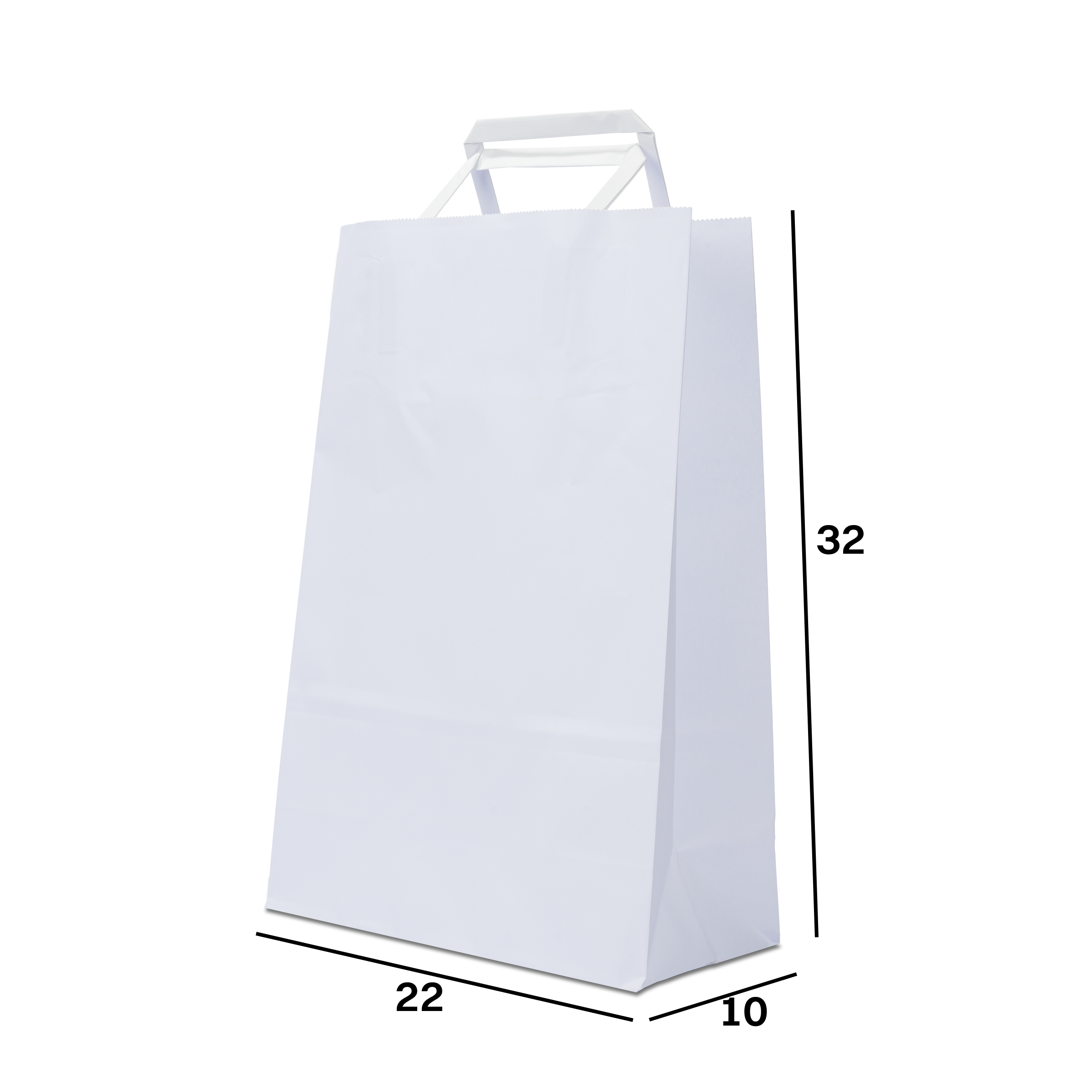 Shopper in carta bianco Linea Farmacia- Printcentral - - -