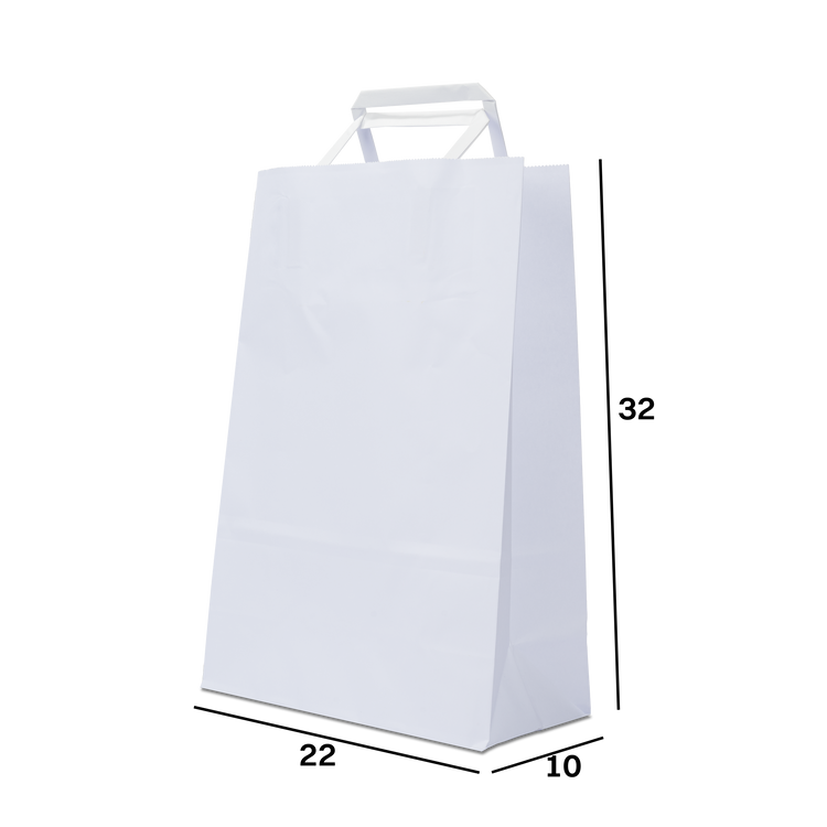 Shopper in carta bianco Linea Farmacia- Printcentral - - -
