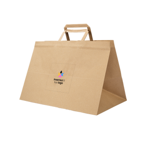 Shopper in carta Basic Take away avana- Printcentral - - -