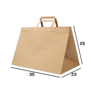 Shopper in carta Basic Take away avana- Printcentral - - -