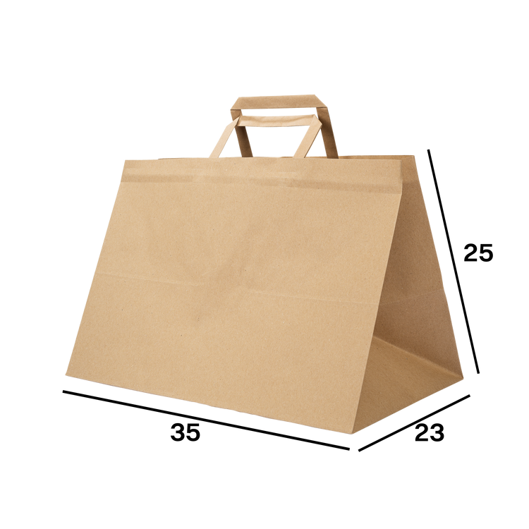Shopper in carta Basic Take away avana- Printcentral - - -