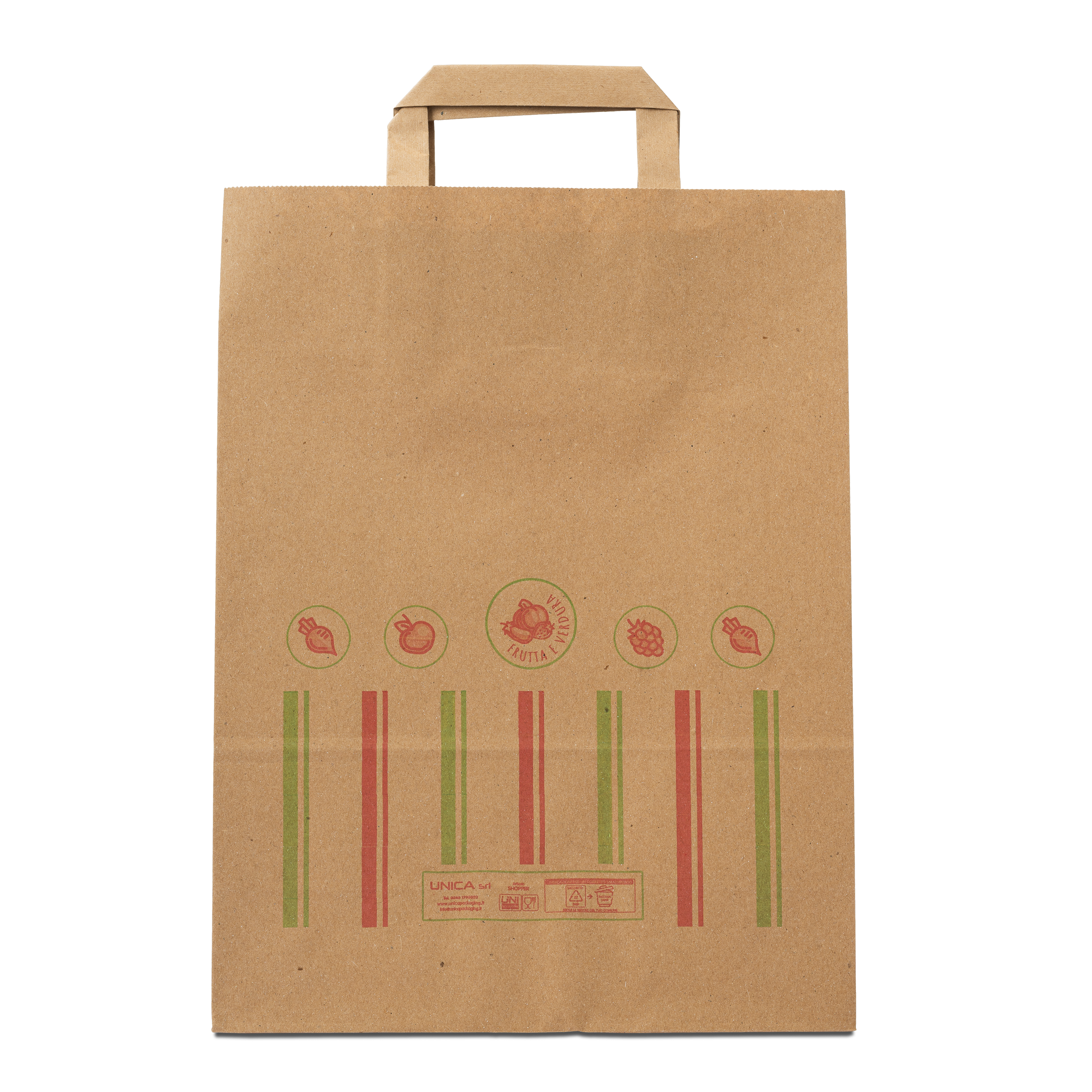 Shopper in carta Foodbag Frutta e verdura avana- Printcentral - - -