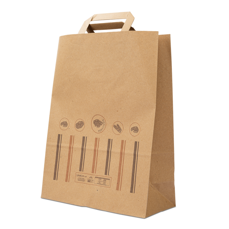Shopper in carta Foodbag Panetteria avana- Printcentral - - -