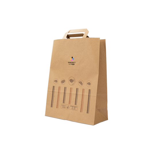 Shopper in carta Foodbag Panetteria avana- Printcentral - - -