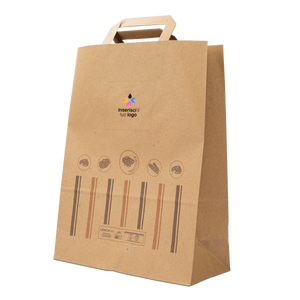 Shopper in carta Foodbag Panetteria avana- Printcentral - - -