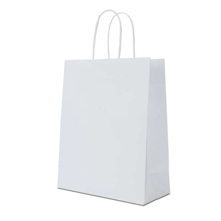 Shopper in carta Elegance sealing bianco- Printcentral - - -