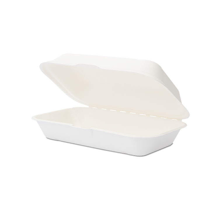 Contenitori polpa di cellulosa bianco- Printcentral - - -