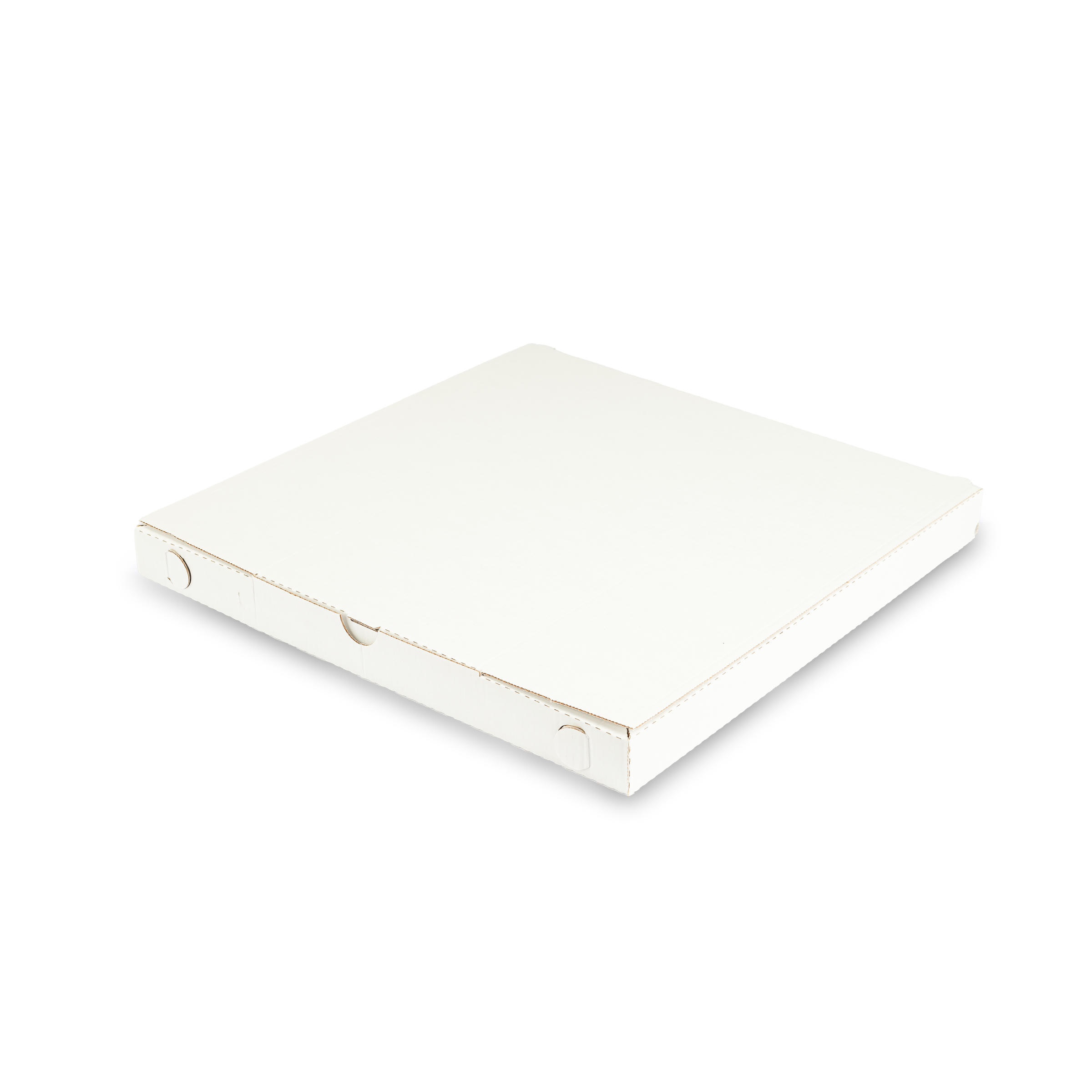 Scatola bianca porta pizza 32,5x32,5x3cm- Printcentral - - -