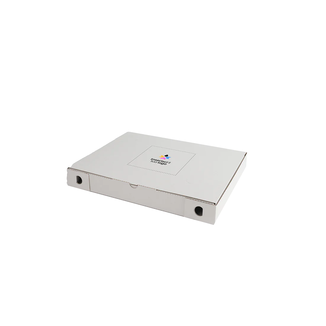 Scatola bianca porta pizza 30x40x5cm- Printcentral - - -