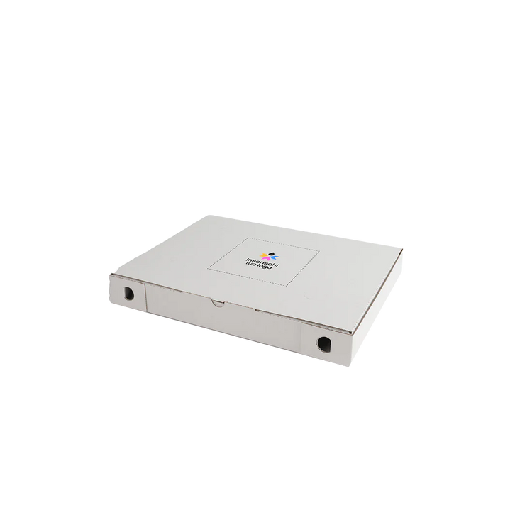 Scatola bianca porta pizza 30x40x5cm- Printcentral - - -