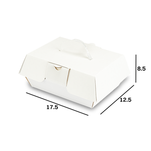 Scatole porta paste Cake Bag bianco- Printcentral - - -
