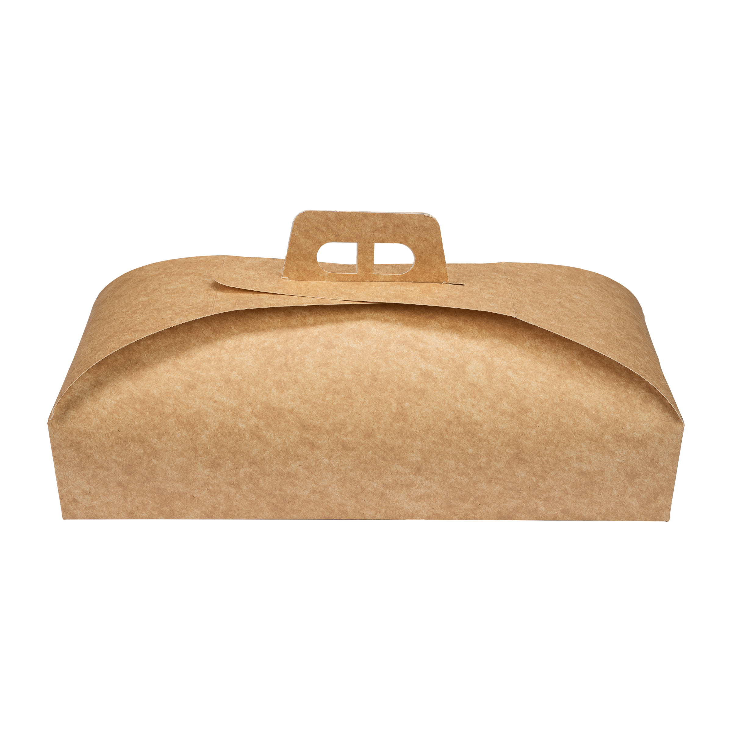 Scatole porta torta Rettangolari avana- Printcentral - - -