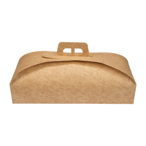 Scatole porta torta Rettangolari avana- Printcentral - - -