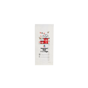 Sacchetti in carta bianco Politenati Natale- Printcentral - - -
