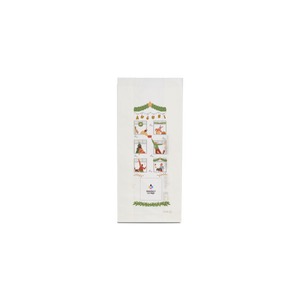 Sacchetti in carta bianco Politenati Natale- Printcentral - - -