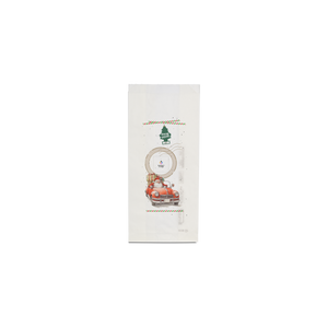 Sacchetti in carta bianco Politenati Natale- Printcentral - - -