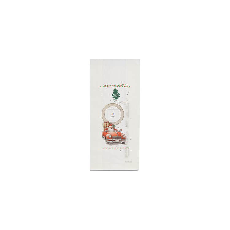 Sacchetti in carta bianco Politenati Natale- Printcentral - - -