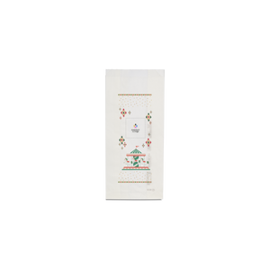Sacchetti in carta bianco Politenati Natale- Printcentral - - -