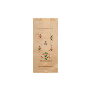 Sacchetti in carta avana Politenati Natale- Printcentral - - -