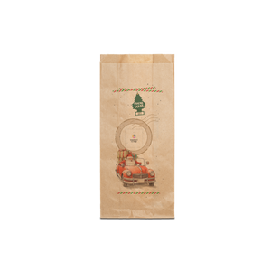 Sacchetti in carta avana Politenati Natale- Printcentral - - -