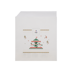 Sacchetti in carta bianco Prendi panino Natale- Printcentral - - -