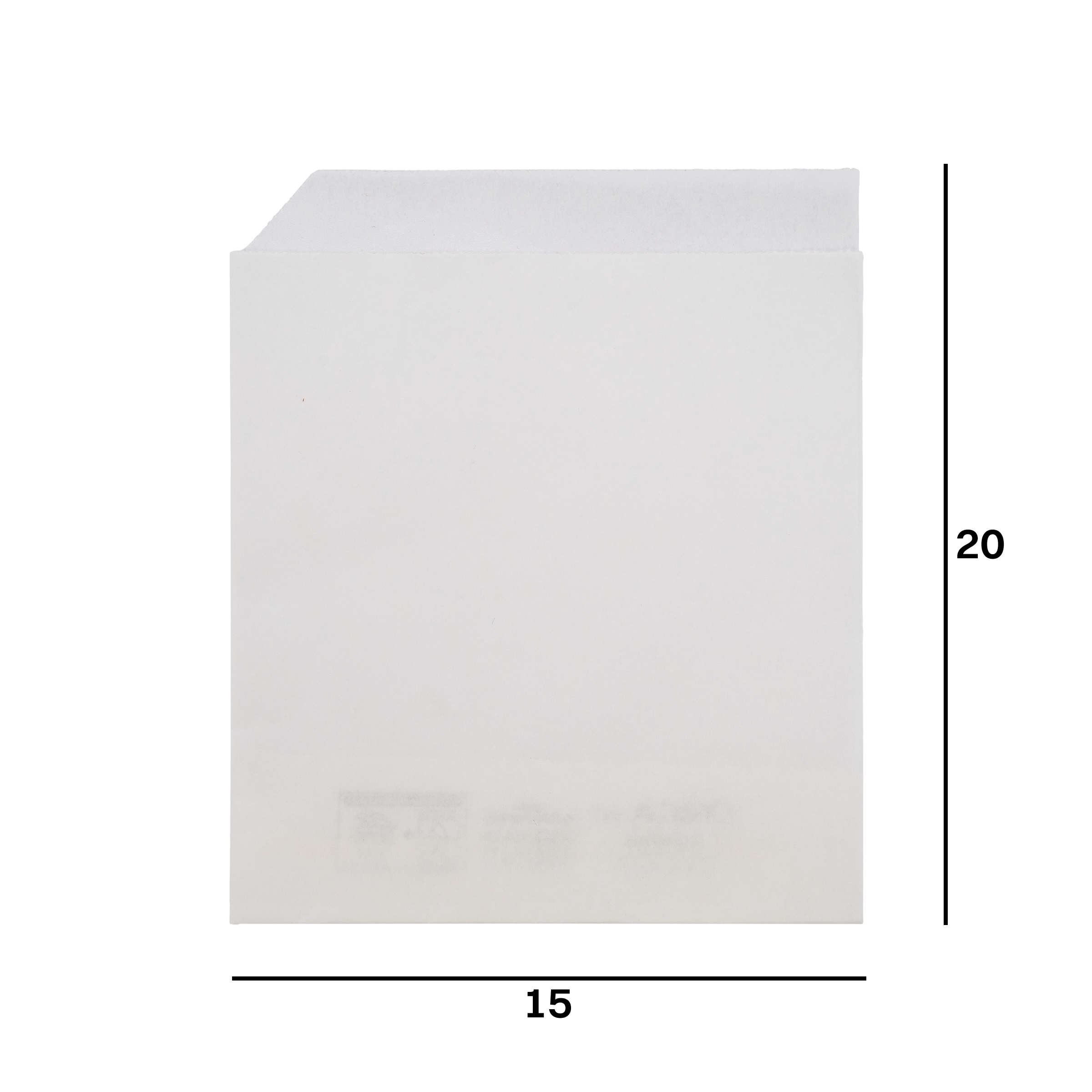 Sacchetti in carta bianco Prendi panino Natale- Printcentral - - -